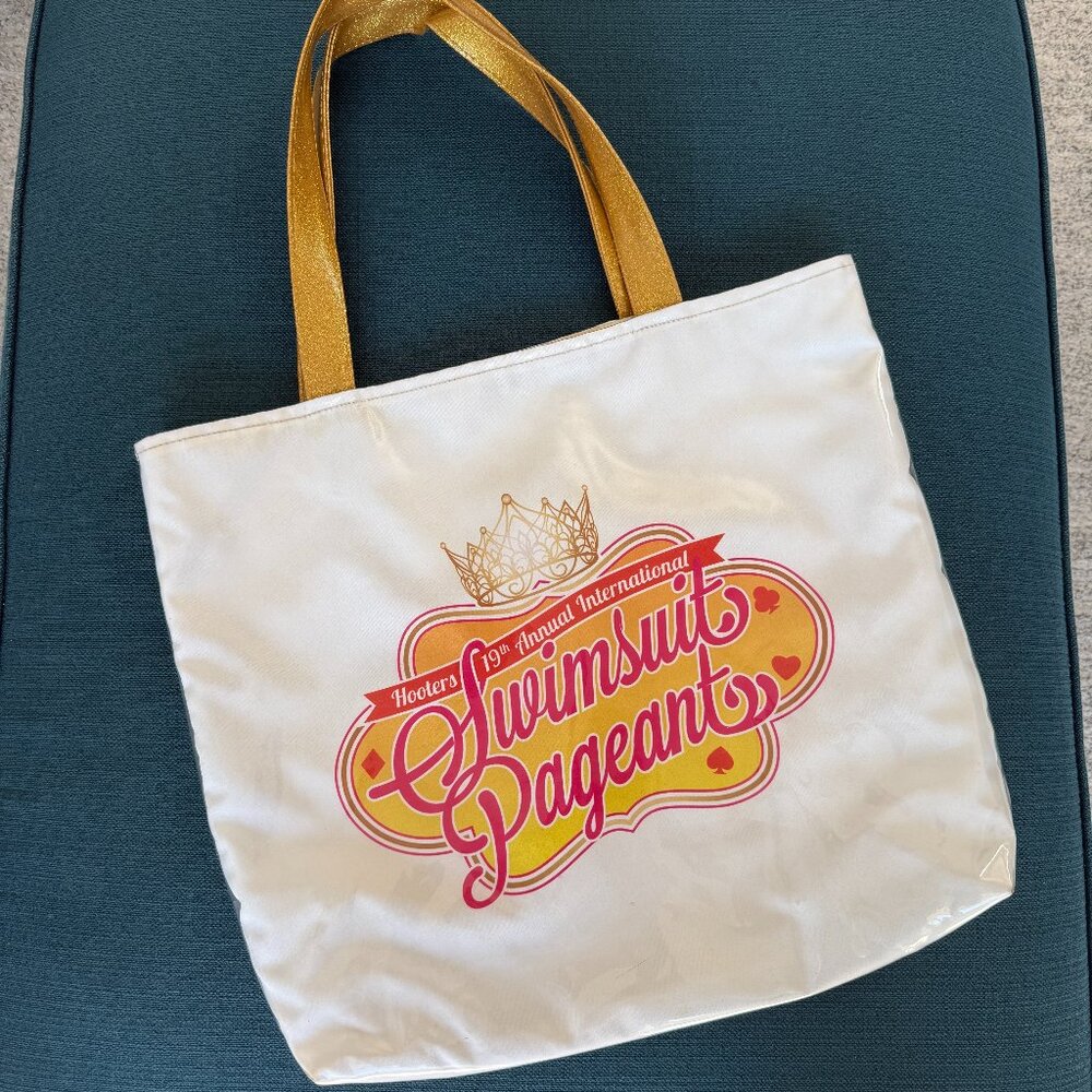 Rare Hooters Merch Miss Hooters International Swimsuit Pageant Tote